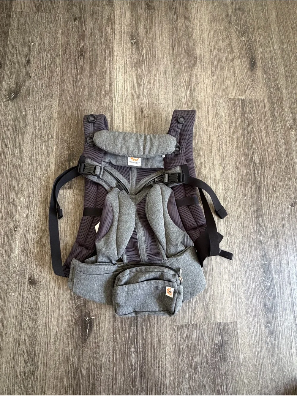 Ergobaby Gray and Dark Gray Backpack